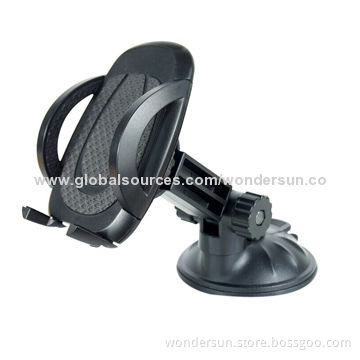 Car holder for phone/iPhone/PDA/MP4 player, OEM/ODM orders welcomed